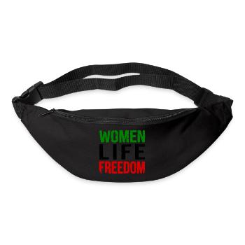 Women life freedom - Bum bag - black - Front