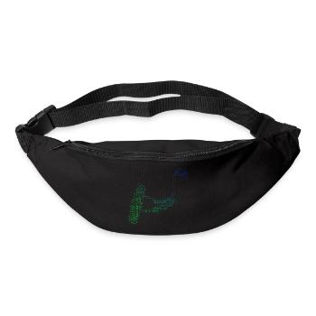 Kiting Kitesurfer Men Kite Women Kitesurfing - Bum bag - black - Front