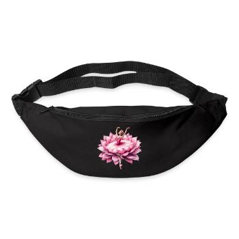 Ballet dancer with tutu - Bum bag - black - Front