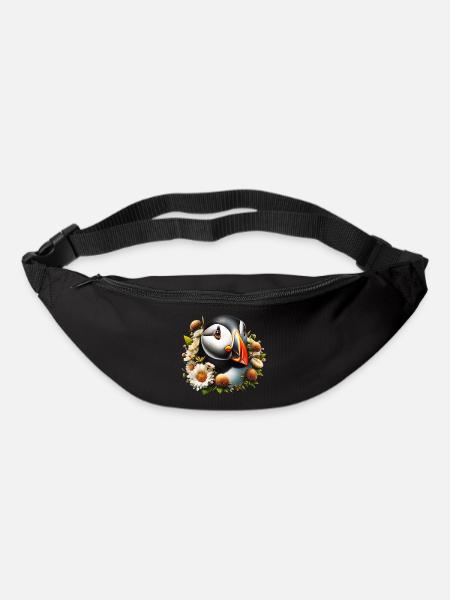 Papageitaucher - Gürteltasche - Schwarz