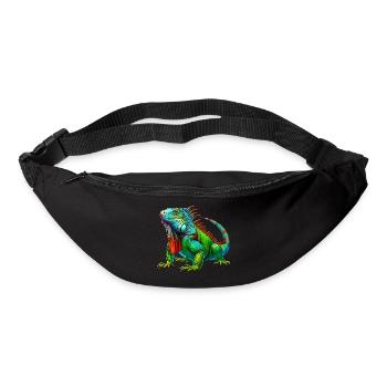 Leguan - Gürteltasche - Schwarz - Vorne