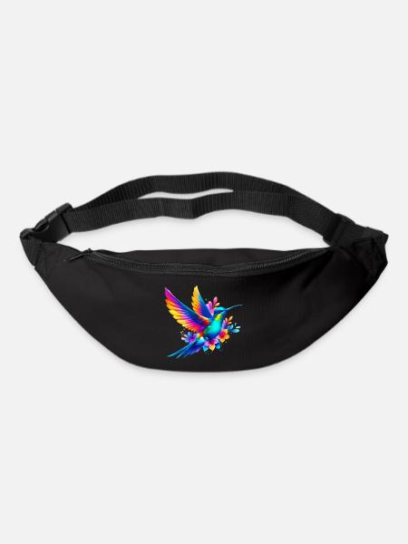 Kolibri - Gürteltasche - Schwarz