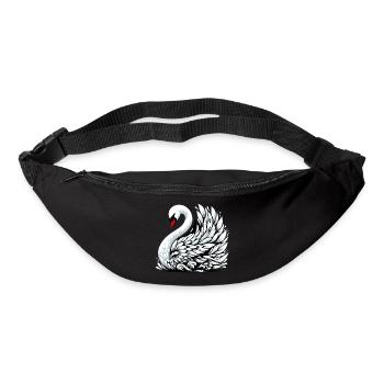 Swan - Bum bag - black - Front