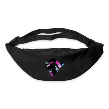 Basketball Basketball Player Fan Neon Colorful - Bum bag - black - Front