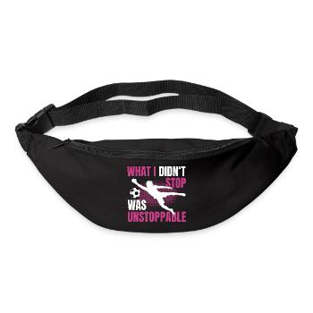 Football Gardien de but Gardien de but Football féminin - Sac banane - noir - Devant