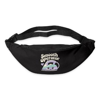 Fer de fer domestique Kawaii - Sac banane - noir - Devant