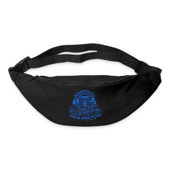 Disc Golf Nicht alle, die umherwandern, sind verloren - Gürteltasche - Schwarz - Vorne