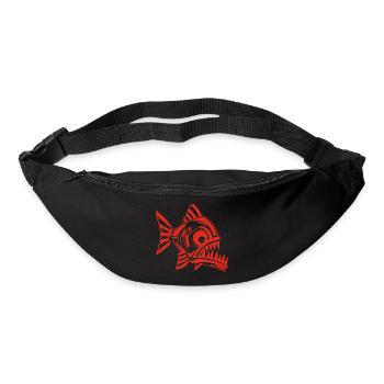 Fleischfressende Goldfische - Gürteltasche - Schwarz - Vorne