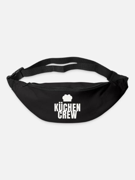 Kitchen Crew Chef Gastro Restaurant Chef's Hat - Bum bag - black