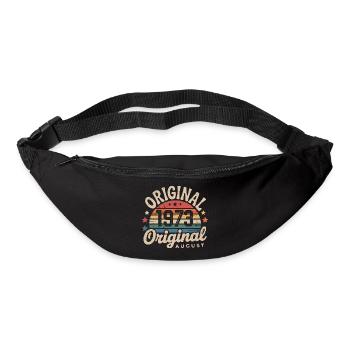 Original Août 1973 Vintage Anniversaire 1973 - Sac banane - noir - Devant