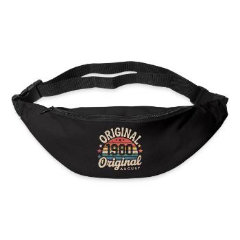 Original Août 1980 Vintage Anniversaire 1980 - Sac banane - noir - Devant