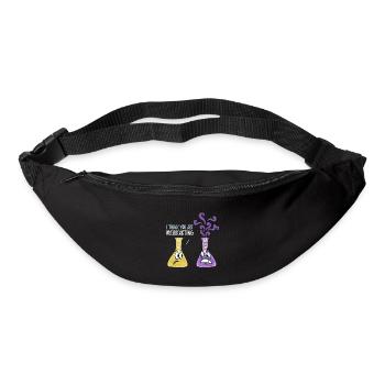 Overreacting Funny Chemistry Student Student Funny - Bum bag - black - Front