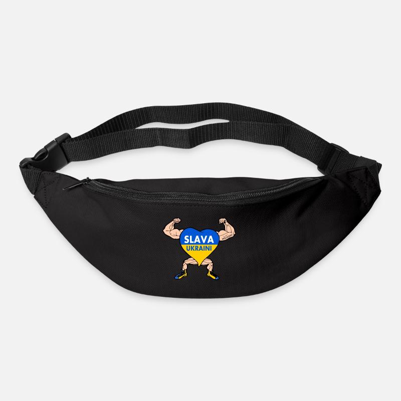 Ukraine - Gürteltasche - Schwarz