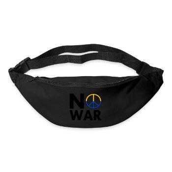 No war - Bum bag - black - Front
