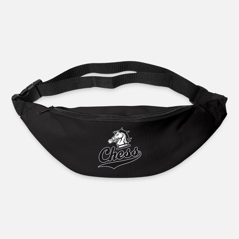 Sport d'échecs - Sac banane - noir