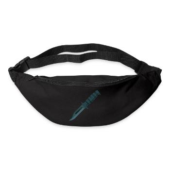knife - Bum bag - black - Front