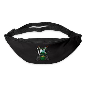 0197 Green tractor 6920S - Bum bag - black - Front