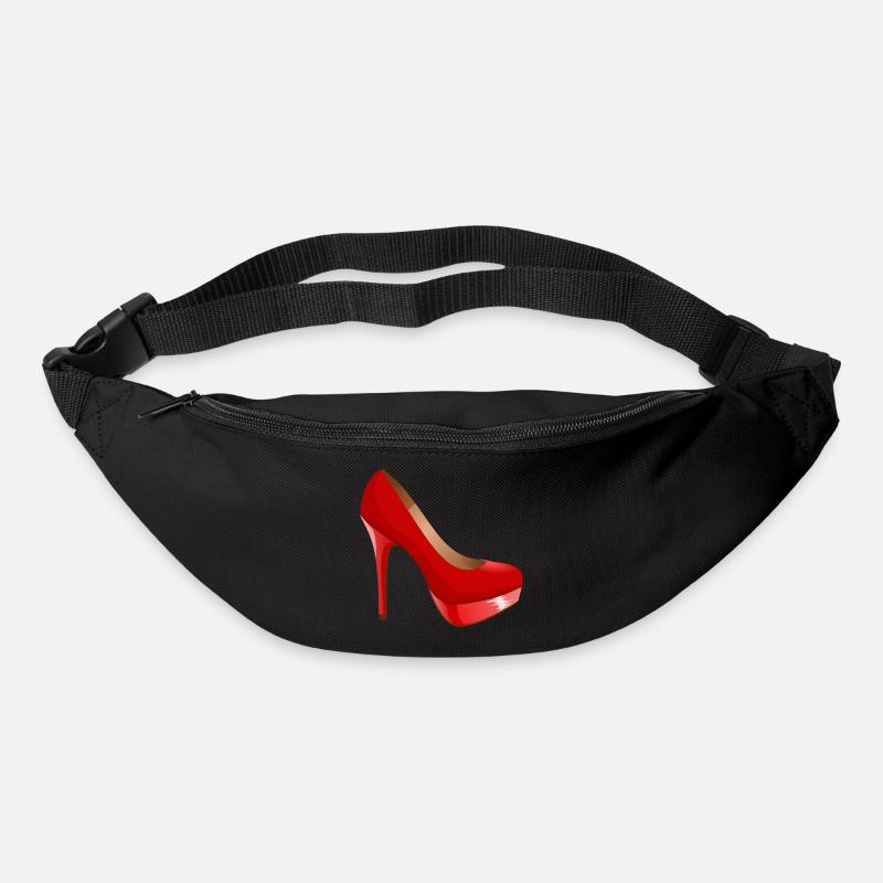 High heels - Gürteltasche - Schwarz