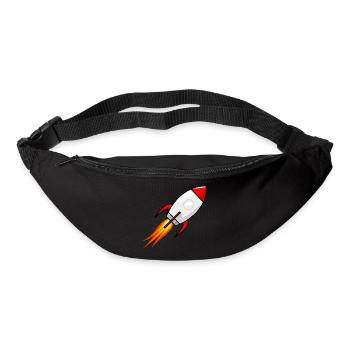 Rocket - Gürteltasche - Schwarz - Vorne