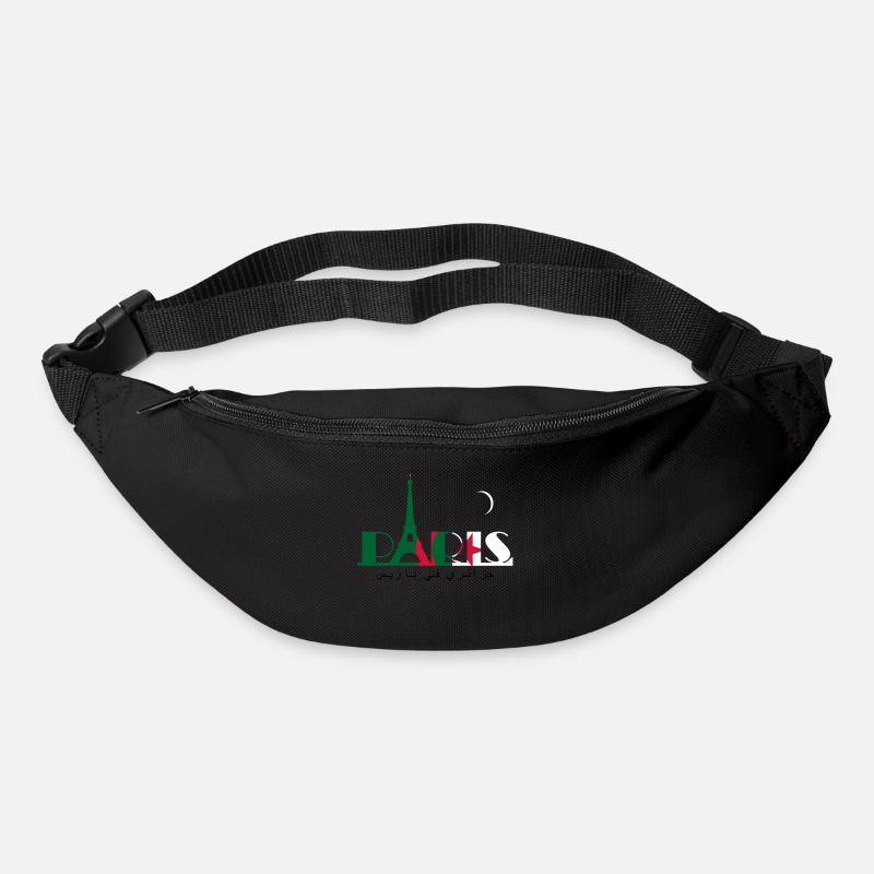 Algérien à Paris - Sac banane - noir