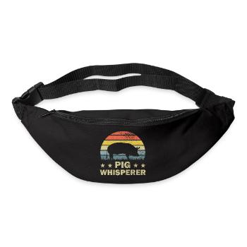 Pig Pigs - Bum bag - black - Front