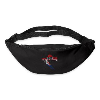 Croatia - Gürteltasche - Schwarz - Vorne