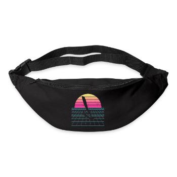 Windsurf Women Surfing Windsurfer Men Surfer - Bum bag - black - Front