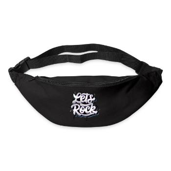 Let's Rock - Bum bag - black - Front