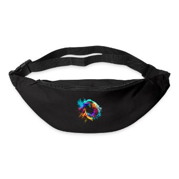 Dust Cloud Explosion - Bum bag - black - Front