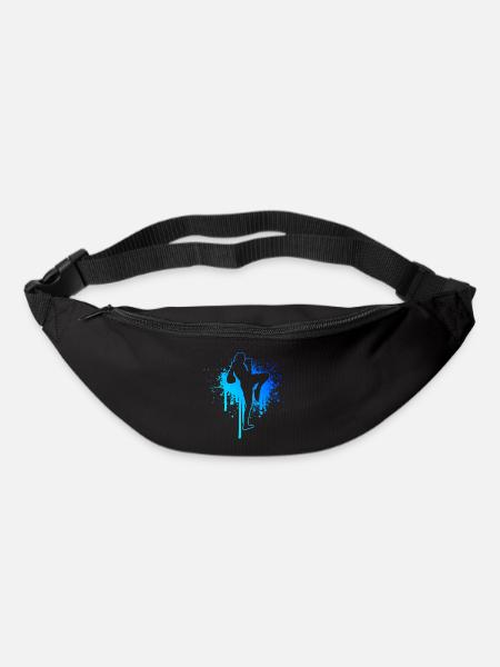 Muay Thai Boxe Thaï Hommes Femmes Thai Box - Sac banane - noir