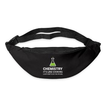 Chemistry, it's like cooking - Bum bag - black - Front