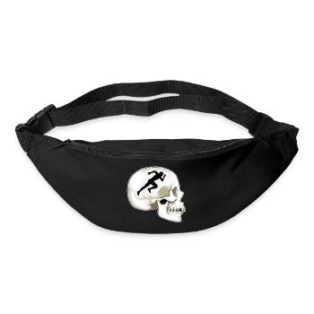 Skull Jogger Jogging Sport - Sac banane - noir - Devant
