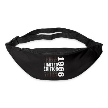Limitierte Auflage 1966 - Toller 57. Geburtstag - Gürteltasche - Schwarz - Vorne