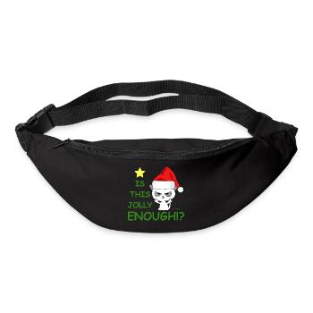 Is that cheerful enough? | Christmas, Cat - Bum bag - black - Front