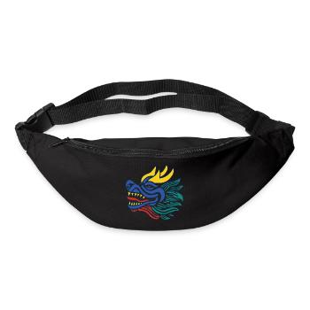 Le sourire du dragon - Sac banane - noir - Devant