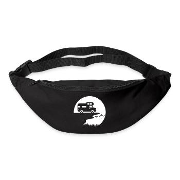 Vanlife Adventure: Stylish Camper Design - Bum bag - black - Front