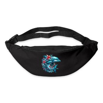 Dauphin - Sac banane - noir - Devant