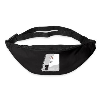 Love is... Dog and Cat - Bum bag - black - Front