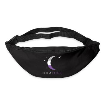LGBTQ Pride Month - Keine Phase - Asexuell - Gürteltasche - Schwarz - Vorne