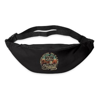 Jahrgang 1953 Geburtstagsgeschenk 1953 Retro 1953 - Gürteltasche - Schwarz - Vorne