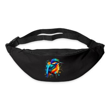 Martin-pêcheur - Sac banane - noir - Devant