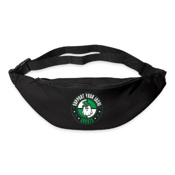 Fantômes - Sac banane - noir - Devant