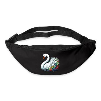 Swan - Bum bag - black - Front