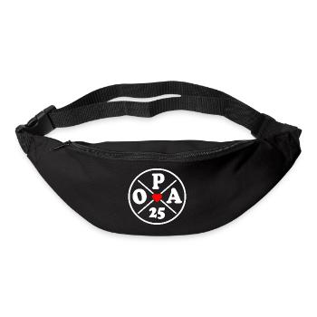 Opa 2025 - Gürteltasche - Schwarz - Vorne