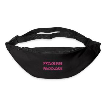 C'est compliqué d'être Une Princesse Psychologue - Sac banane - noir - Devant