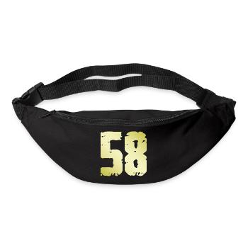 58 Number Vintage - Bum bag - black - Front