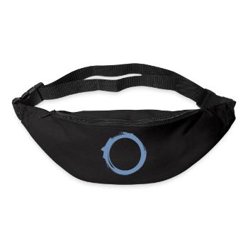 Black Hole Universe Silhouette Minimal Physics - Bum bag - black - Front