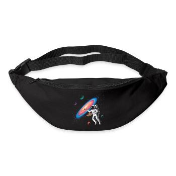 Galaktischer Künstler im All - Gürteltasche - Schwarz - Vorne
