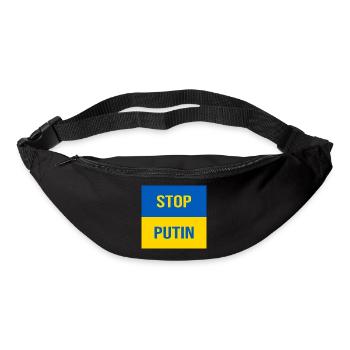 STOP PUTIN - Gürteltasche - Schwarz - Vorne