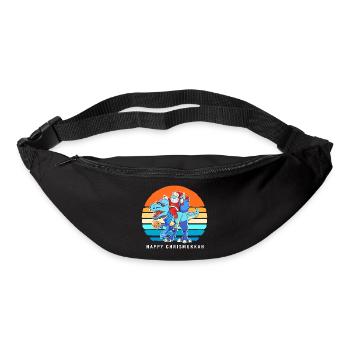 Hanoukka Hanoukka Hanoukka Noël - Sac banane - noir - Devant